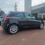 Opel Corsa, Auto's, Voorwielaandrijving, 4 cilinders, Leder en Stof, Zwart