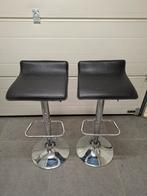 2 barkrukken, Ophalen, In hoogte verstelbaar