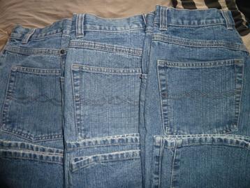 JEANS" LOT DE 3" REGULAR C&A  SIZE: 2 33/30 &  1 33/32  beschikbaar voor biedingen