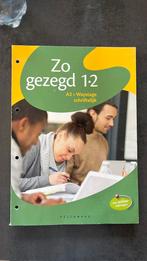 Zo gezegd 1.2 A2 Waystage schriftelijk, Ophalen of Verzenden, Gelezen, Nederlands