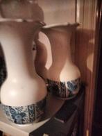 Set vazen delft, Ophalen of Verzenden, Zo goed als nieuw, Blauw