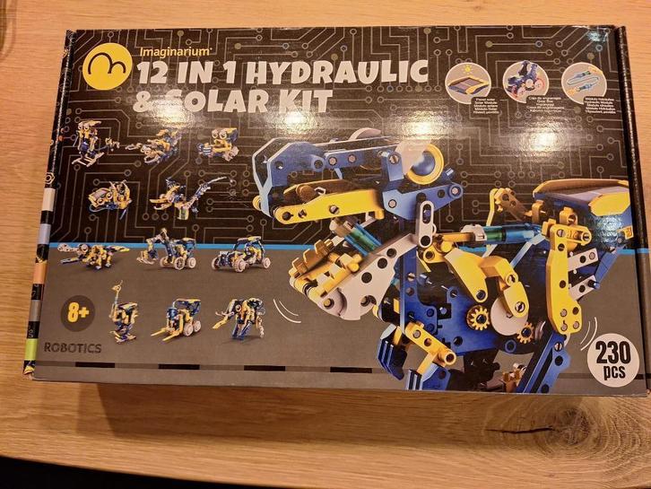 Hydraulic & solar kit 12in1 (8+), Hobby en Vrije tijd, Modelbouw | Auto's en Voertuigen, Nieuw, Overige typen, Ophalen of Verzenden