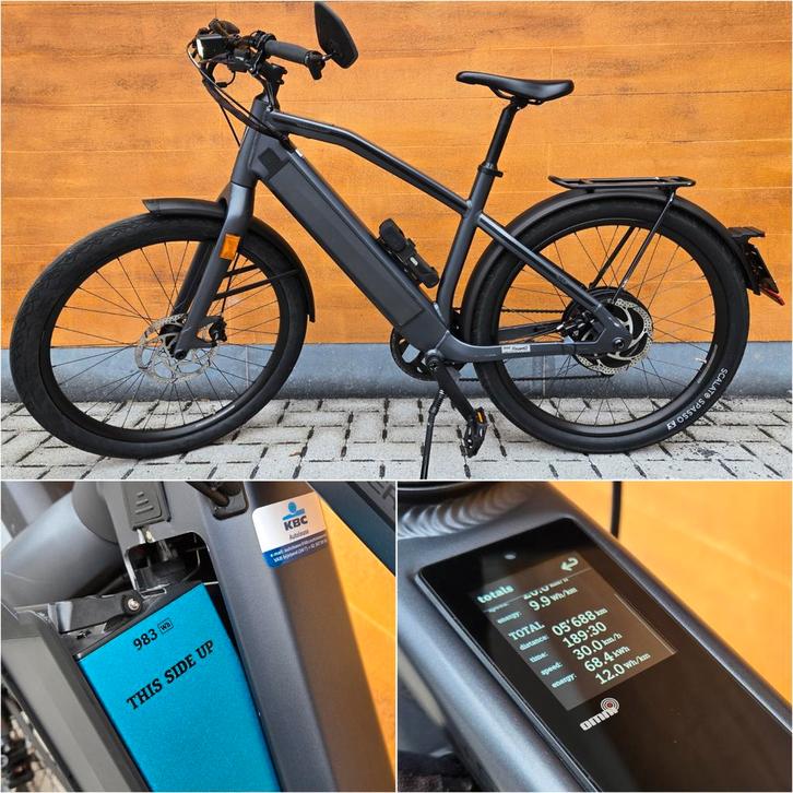 Stromer St1 Dark Grey L 983wh 2020  slechts 5k speedpedelec, Fietsen en Brommers, Elektrische fietsen, Stromer, Ophalen