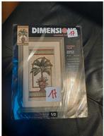 :Dimensions : kit de broderie, paume majestueuse, Hobby & Loisirs créatifs, Envoi, Neuf, Broderies à la main, Set à broder