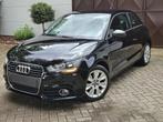 Audi A1 Sportback 1.2Tfsi KeylessGo/Airco/Garantie, Auto's, Voorwielaandrijving, A1, Leder en Stof, Zwart