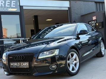 Audi A5 Coupé 2.0 TFSI AUTOMATIQUE /NAVIGATION /FULL OP, Autos, Achat, Entreprise, Noir, 2 portes