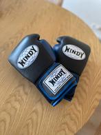 Gants de boxe Windy 14 oz + protège-tibias (L), Enlèvement ou Envoi, Comme neuf, Gants de boxe