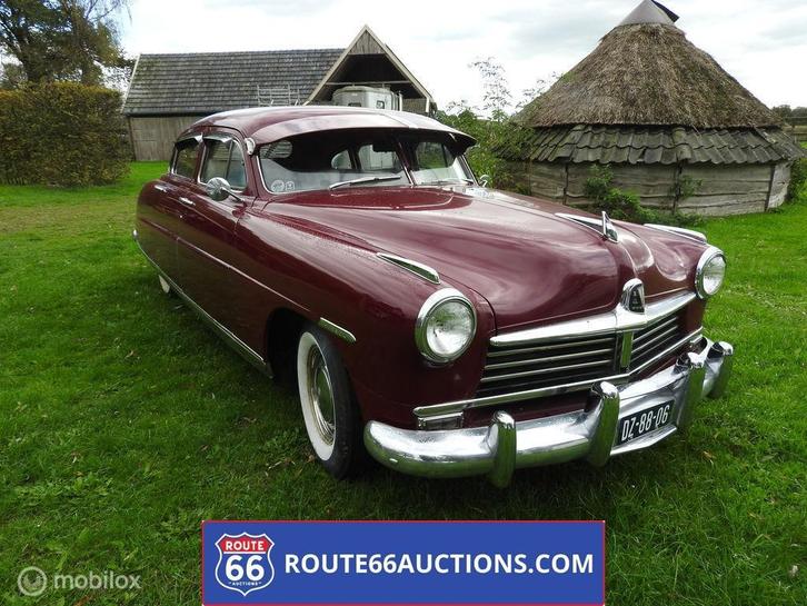 Hudson Commodore 6 | 1948 | Route 66 Auctions, Auto's, Oldtimers, Bedrijf, Te koop, Overige merken, Benzine, Overige carrosserie