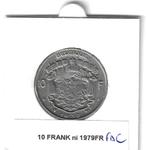 Belgique 10 francs 1979 FDC, Timbres & Monnaies, Envoi, Monnaie en vrac