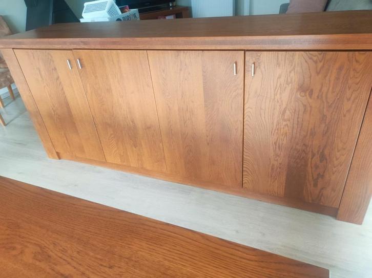 Dressoir Barkast TV kast kersenrood eik, Huis en Inrichting, Kasten | Dressoirs, Zo goed als nieuw, Ophalen