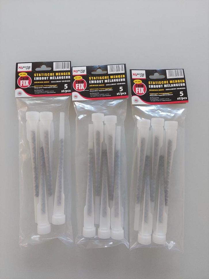 Rectavit - Statische Mengers Voor Chimfix (14 stuks), Doe-het-zelf en Bouw, IJzerwaren en Bevestigingsmiddelen, Nieuw, Ophalen of Verzenden