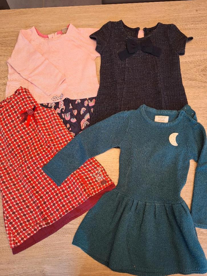Winterkleedjes maat 92, Kinderen en Baby's, Kinderkleding | Maat 92, Gebruikt, Meisje, Jurk of Rok, Ophalen of Verzenden