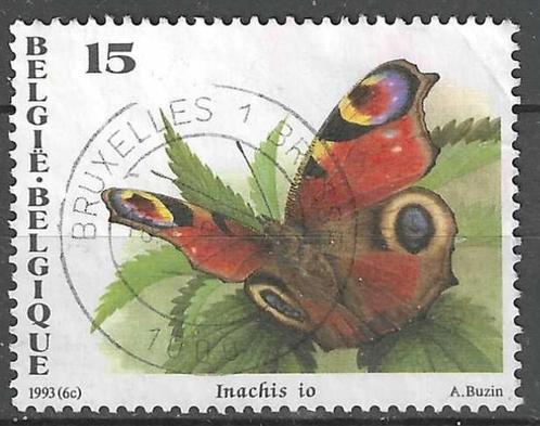 Belgie 1993 - Yvert/OBP 2505 - Natuur - Vlinders   (ST), Timbres & Monnaies, Timbres | Europe | Belgique, Affranchi, Envoi