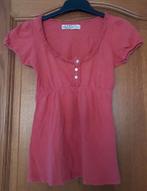 Zara - Tshirt KM - (koraal)rood - maat M - € 1.00, Kleding | Dames, Maat 38/40 (M), Verzenden, Zara, Korte mouw