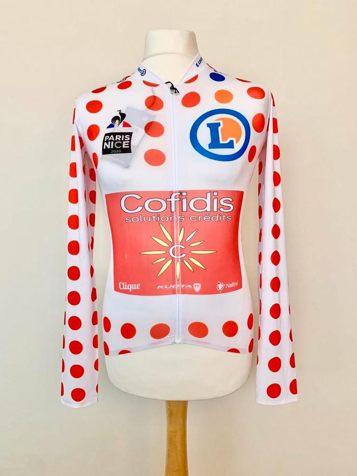 Paris Nice 2020 Mountains Jersey Cofidis prepared for Edet, Sports & Fitness, Cyclisme, Neuf, Vêtements, Enlèvement ou Envoi