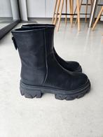 Steve Madden laarzen maat 39, 1x gedragen, Zwart, Lage of Enkellaarzen, Steve Madden, Ophalen of Verzenden