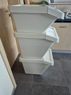 6 Bacs de tri - Sortera IKEA, Huis en Inrichting, Woonaccessoires | Prullenbakken, Ophalen, Gebruikt, Kunststof