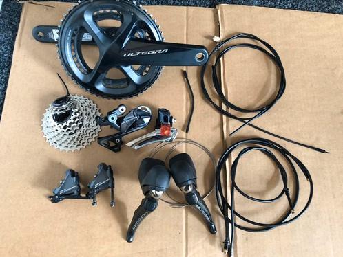 Shimano ultegra r8020 11 s groepset, Fietsen en Brommers, Fietsonderdelen, Zo goed als nieuw, Racefiets, Overige typen, Ophalen