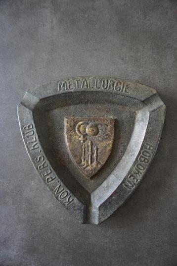 cendrier ancien en kon. pers. klub metallurgie Hoboken, Enlèvement ou Envoi