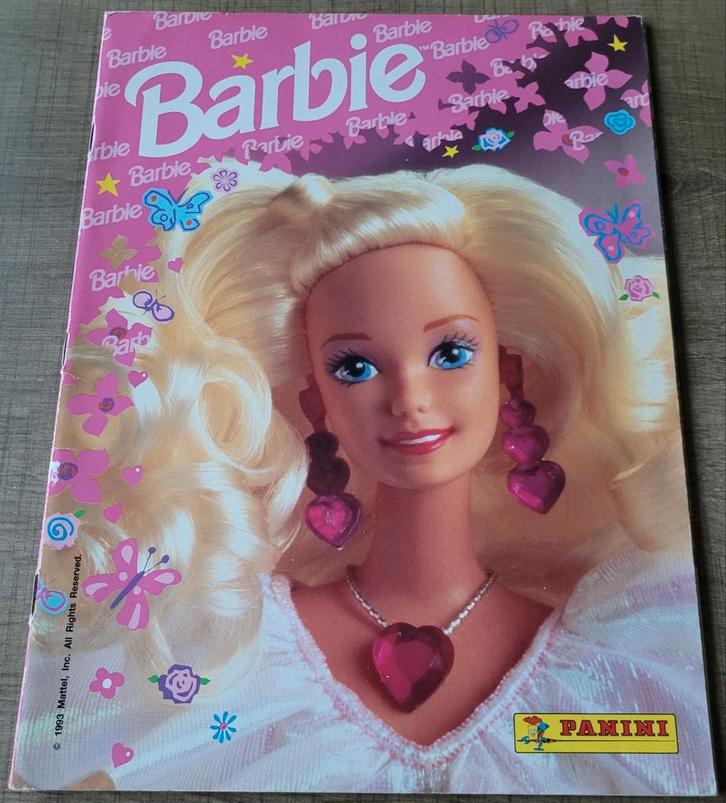 Panini stickeralbum: Barbie (1993), Collections, Autocollants, Utilisé, Autres types, Enlèvement ou Envoi