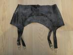 Latex Jarretellengordel 3 Knopen, Verzenden, Zwart, Overige typen