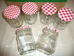 Confituurpotten groot formaat (21 stuks), Ophalen of Verzenden, Zo goed als nieuw, Glas, Pot, Bus of Blik