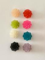 Cabochon roosjes 10mm, 28 stuks, verschillende kleuren, Ophalen of Verzenden, Nieuw
