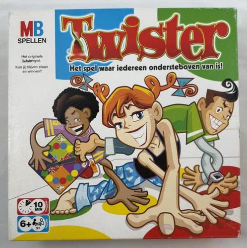 Twister MB partyspel Gezelschapsspel Vanaf 6 Jaar Compleet, Hobby en Vrije tijd, Gezelschapsspellen | Bordspellen, Zo goed als nieuw