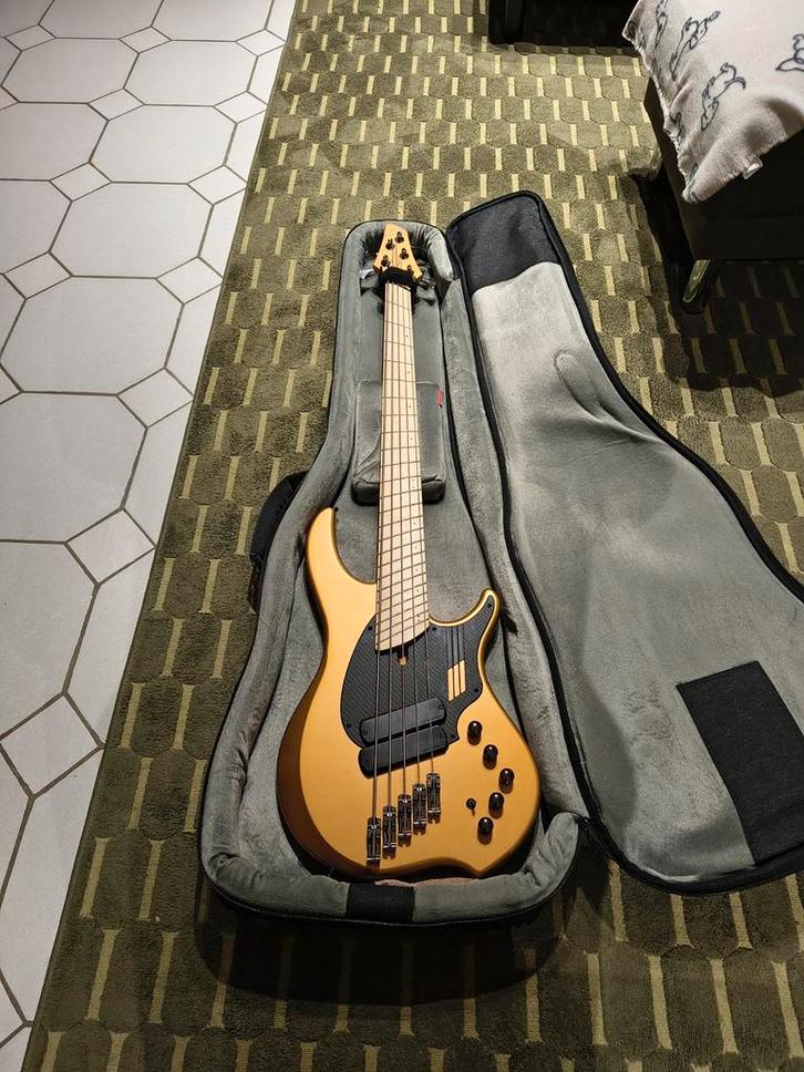 Dingwall NG2 Gold Matte 5 snaar, Musique & Instruments, Instruments à corde | Guitares | Basses, Enlèvement