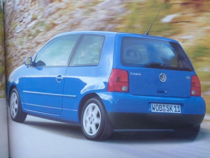 Volkswagen VW Lupo & GTI Brochure, Boeken, Auto's | Folders en Tijdschriften, Volkswagen, Ophalen of Verzenden