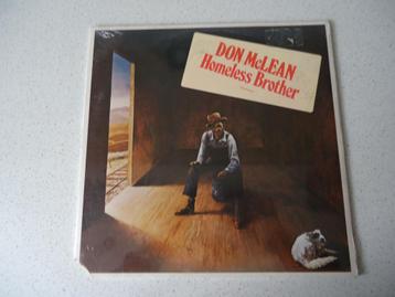 Nieuwe LP van "Don McLean" Homeless Brother anno 1974. beschikbaar voor biedingen