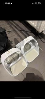 3 x voederbakken met chip, Dieren en Toebehoren, Ophalen, Zo goed als nieuw