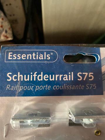 railsysteem, Doe-het-zelf en Bouw, Deuren en Vliegenramen, Ophalen, Zo goed als nieuw