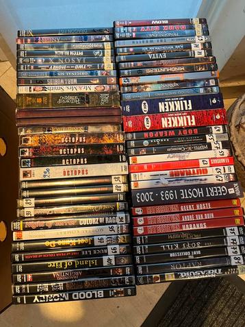 DVD’s en video-cassettes (VHS) met films en series beschikbaar voor biedingen