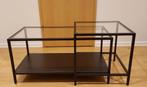 Tables gigognes IKEA collection VITTSJÖ, Huis en Inrichting, Gebruikt, Glas, 75 cm of meer, Rechthoekig
