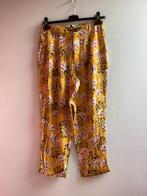 Zomerbroek Mango 34, Kleding | Dames, Broeken en Pantalons, Mango, Geel, Ophalen of Verzenden, Zo goed als nieuw