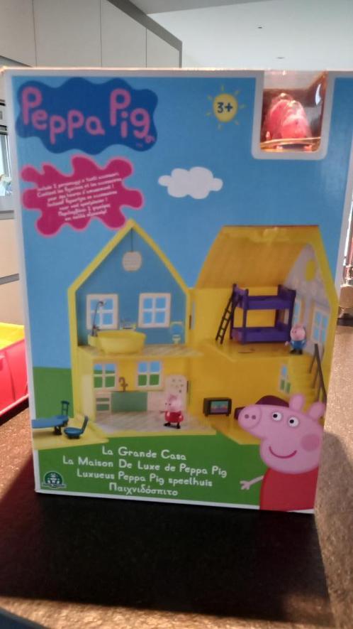 Peppa pig luxueus speelhuis, Kinderen en Baby's, Speelgoed | Overig, Zo goed als nieuw, Jongen of Meisje, Ophalen
