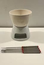 Oil & Vinegar chocoladefondue set, Ophalen of Verzenden, Zo goed als nieuw, Waxinelicht, Fondueset