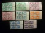 DDR Wederopbouw (kl. formaat) Volledige reeks blok van 4 (o), Postzegels en Munten, Postzegels | Europa | Duitsland, DDR, Verzenden