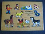 Houten inlegpuzzels, Ophalen of Verzenden, Minder dan 10 stukjes, Gebruikt, 6 maanden tot 2 jaar