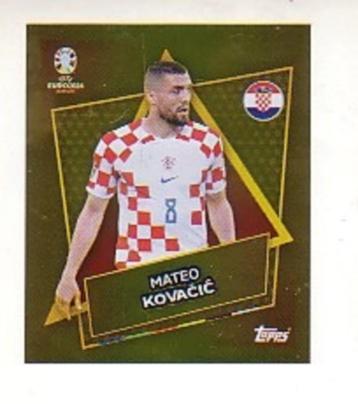 Euro 2024 Mateo Kovacic CRO Zonder handtekening