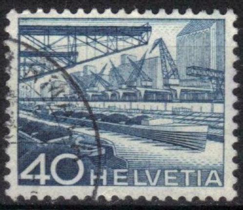 Zwitserland 1949 - Yvert 489 - Techniek en Gebouwen (ST), Postzegels en Munten, Postzegels | Europa | Zwitserland, Gestempeld