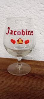 Brasserie bière ancien verre Kriek Jacobins, Enlèvement ou Envoi, Utilisé, Verre ou Verres, Autres marques