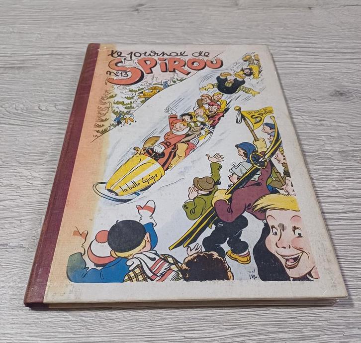 Spirou 13 album. TB uit 1943, Boeken, Stripverhalen, Eén stripboek, Ophalen of Verzenden