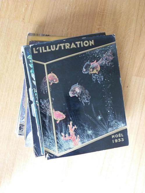 Revues anciennes "L'illustration", lot de 10, Livres, Art & Culture | Arts plastiques, Comme neuf, Enlèvement