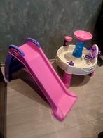 Little Tikes water en zandtafel en glijbaan, Kinderen en Baby's, Speelgoed | Buiten | Speeltoestellen, Ophalen, Zo goed als nieuw
