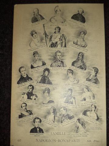 ca 1900 La Famille NAPOLEON BONAPARTE stamboom portret NADAR beschikbaar voor biedingen