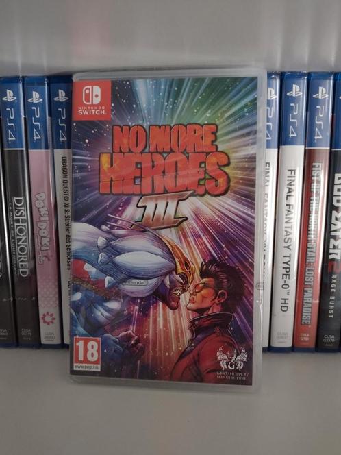 Jeu Switch "No More Heroes 3" (neuf, sous blister), Consoles de jeu & Jeux vidéo, Jeux | Nintendo Switch, Neuf, Enlèvement ou Envoi