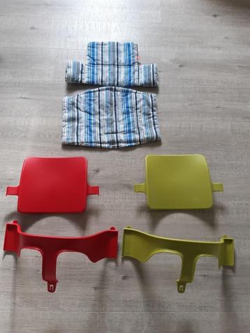 stokke verkleinset (25€/set) en kussenset (20€) beschikbaar voor biedingen