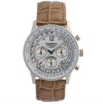 Krug-Baümen - Mens Air Traveller Diamond Watch 75€, Handtassen en Accessoires, Horloges | Heren, Overige merken, Zakhorloge, Gebruikt